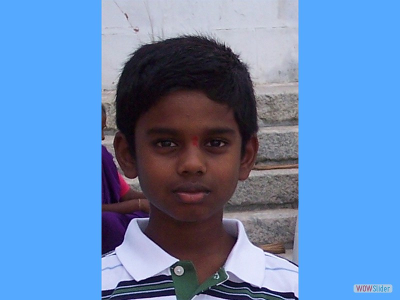 Avinash at School
